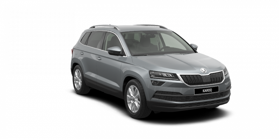 Škoda Karoq, 2,0 TDI 110 kW 6-stup. mech. 4x4, barva šedá