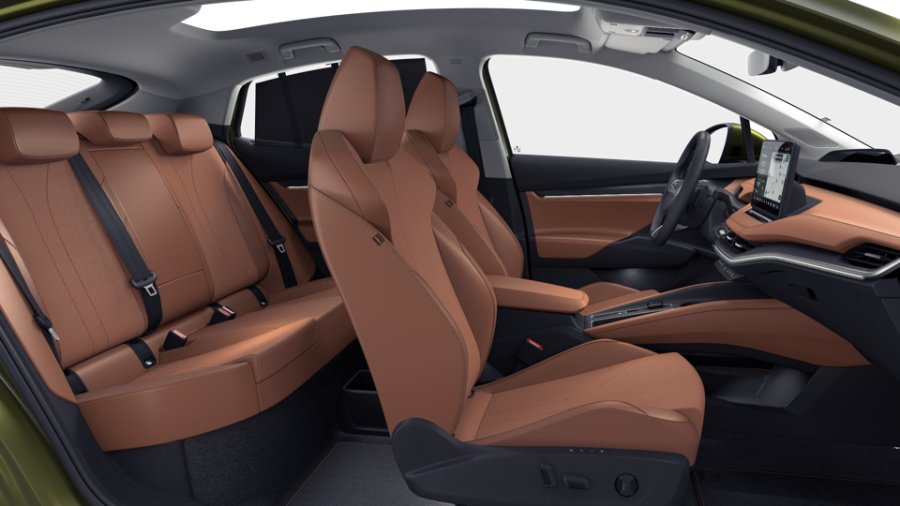 Škoda Enyaq iV, 82 kWh 210,00 kW 1° automatická, barva zelená