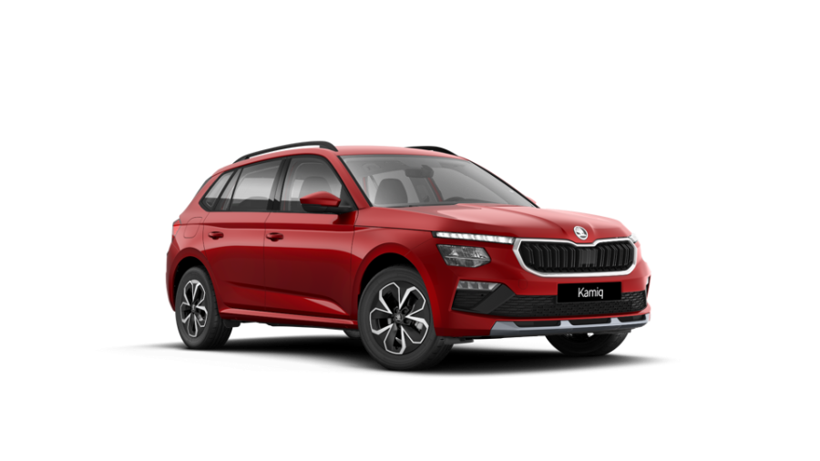 Škoda Kamiq, 1,0 TSI 85 kW 7-stup. automat., barva červená
