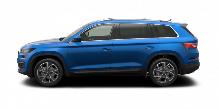 Škoda Kodiaq, 2,0 TDI 147 kW 7-stup. automat. 4x4, barva modrá