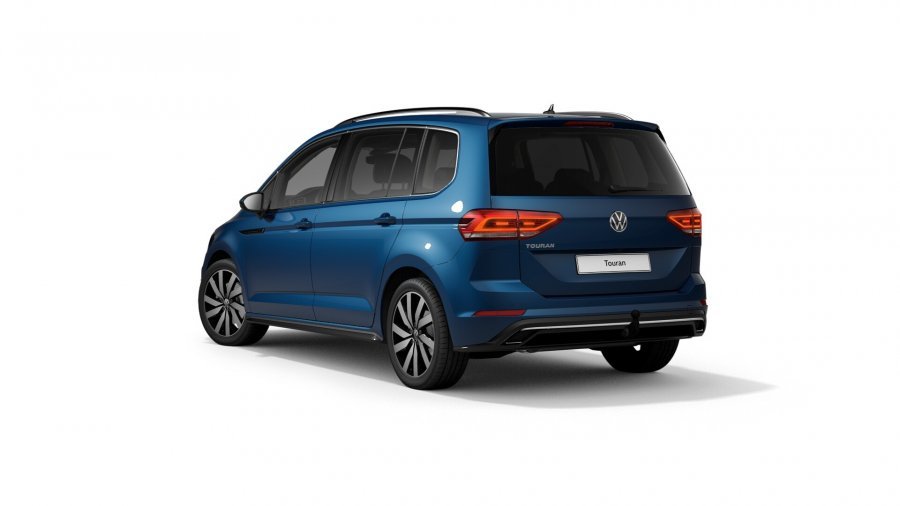 Volkswagen Touran, Touran HL 1,5 TSI EVO 6G, barva modrá