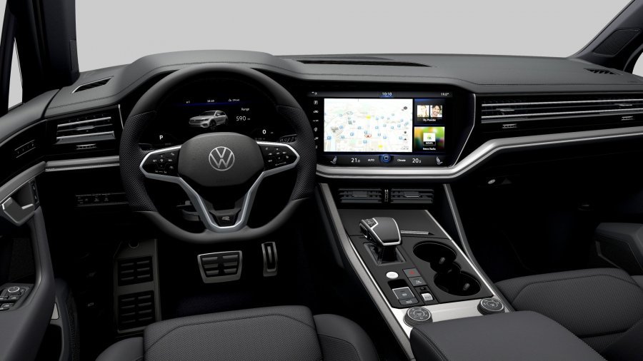 Volkswagen Touareg, Touareg R-Line V6 3,0 TSI 4MOT 8TT, barva šedá