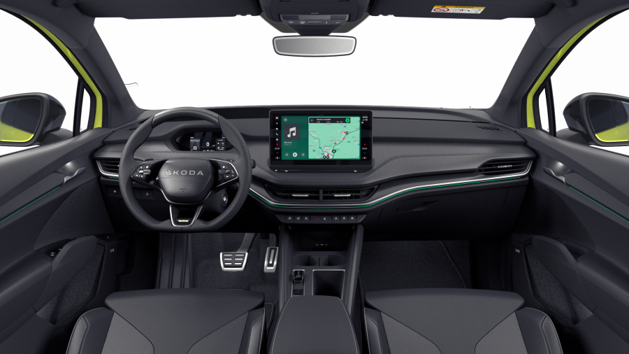 Škoda Enyaq iV, 82 kWh 250 kW 1° převodovka 4x4, barva zelená
