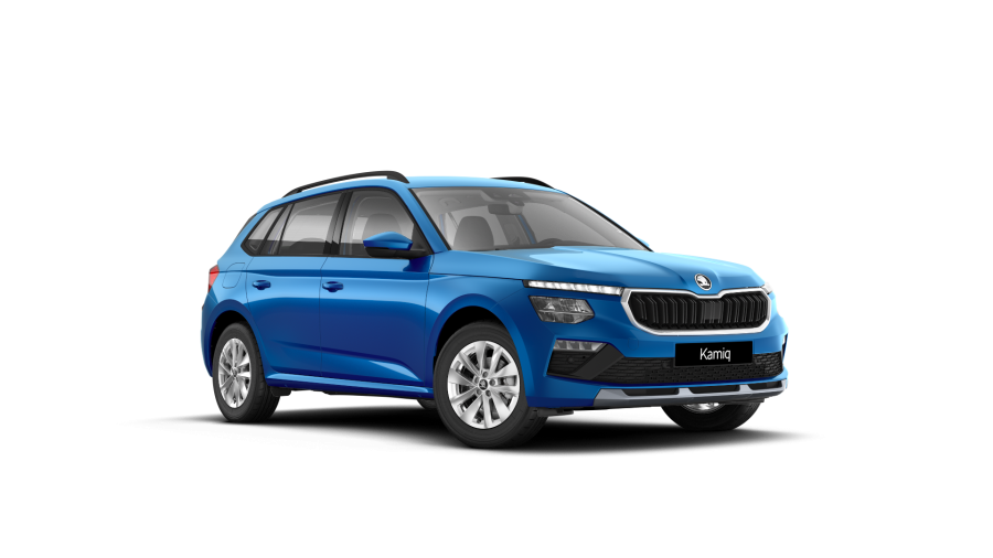 Škoda Kamiq, 1,0 TSI 85 kW 6° manuální, barva modrá