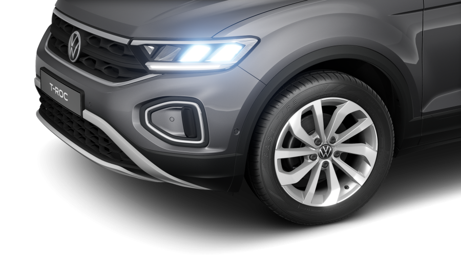 Volkswagen T-Roc, T-Roc Love 1,5 TSI 110 kW 7DSG, barva šedá