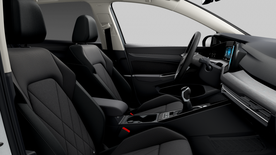 Volkswagen Golf, Golf Style 1,5 TSI 6G, barva stříbrná
