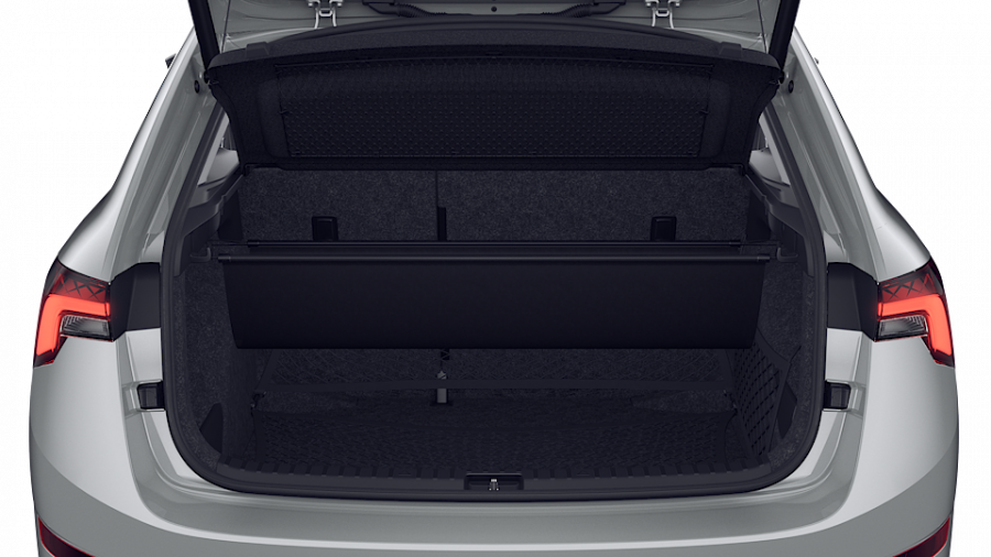 Škoda Scala, 1,5 TSI 110 kW 6-stup. mech., barva šedá