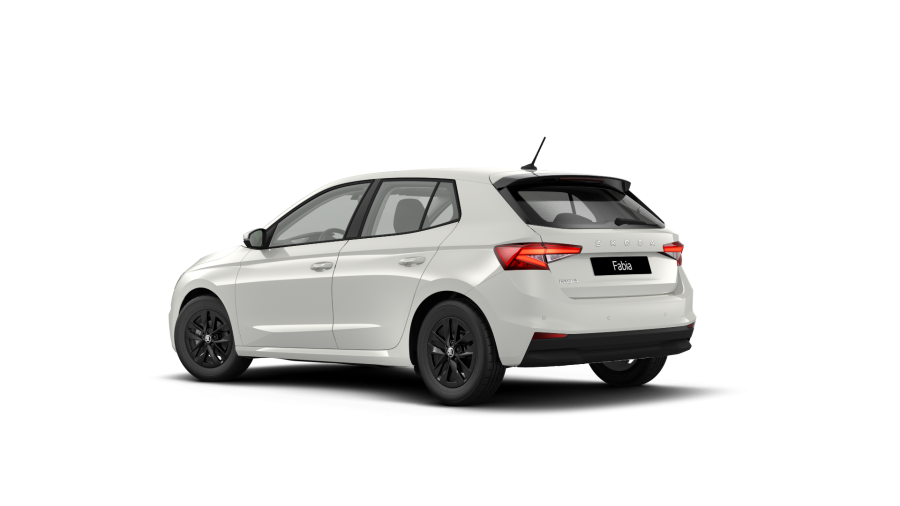 Škoda Fabia, 1,0 MPI 59 kW 5° manuální, barva bílá