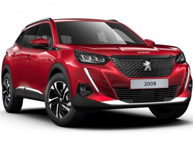 Peugeot 2008, ALLURE 1.2 PT 100k MAN6, barva červená