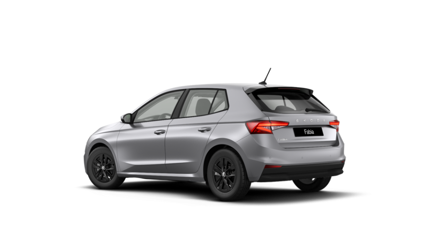 Škoda Fabia, 1,0 MPI 59 kW 5-stup. mech., barva stříbrná