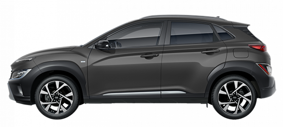 Hyundai Kona, 1,0 T-GDI 88 kW (95 NAT) 6 st. man, barva šedá