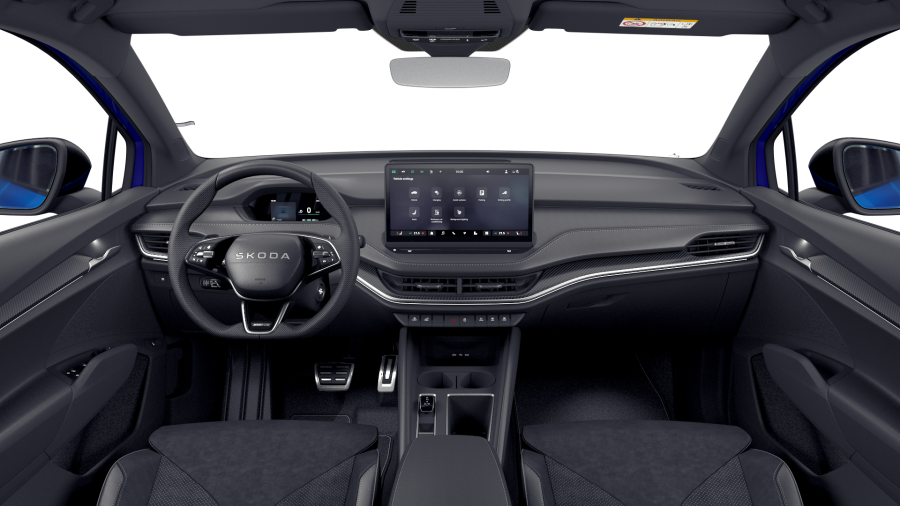 Škoda Elroq, 63 kWh 1° převodovka, barva modrá