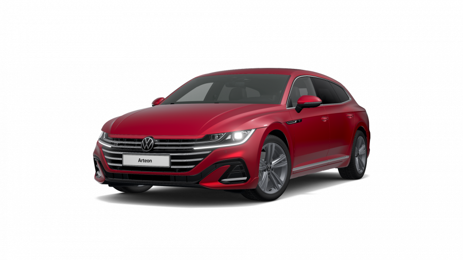 Volkswagen Arteon Shooting Brake, Arteon SB R-Line 2,0 TDI 7DSG, barva červená