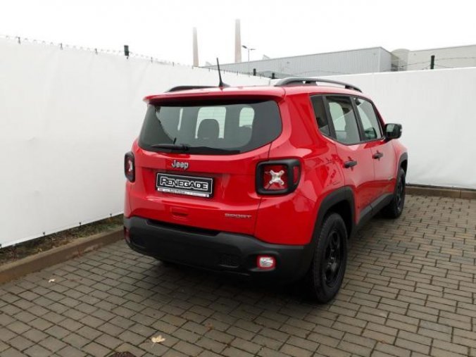 Jeep Renegade, 1.0 120PS 4x2 SPORT  AKCE!, barva červená