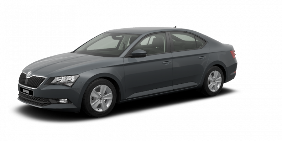 Škoda Superb, 2,0 TDI 110 kW 6-stup. mech., barva šedá