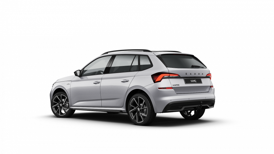 Škoda Kamiq, 1,0 TSI 81 KW 7-stup. automat., barva stříbrná