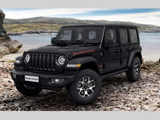 Jeep Wrangler, 2.0T GME Rubicon 8ATX, barva černá