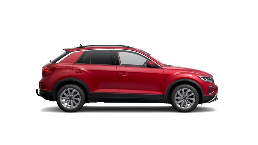 Volkswagen T-Roc, T-Roc Life 1,5 TSI 110 kW 7DSG, barva červená