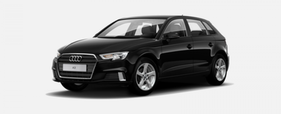 Audi A3, Spb Sport 35 TFSI 110 kW CoD, barva černá