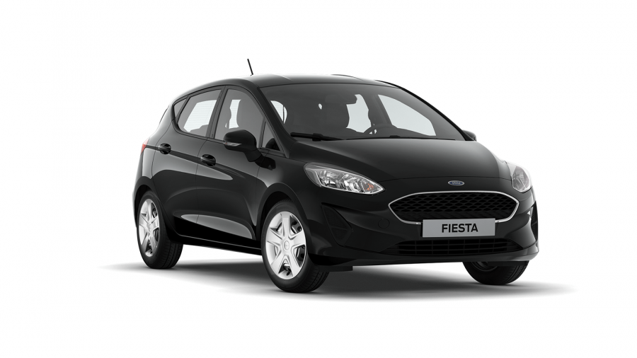 Ford Fiesta, Trend, 5dveřová, 1,0 EcoBoost 70 kW/95 k, 6st. manuální, barva černá