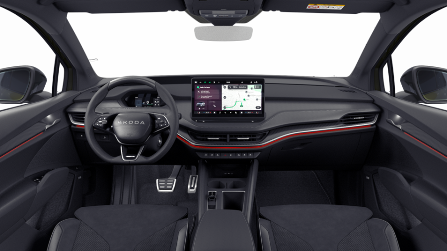 Škoda Enyaq iV, 82 kWh 1° automatická, barva zelená
