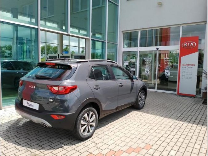 Kia Stonic, 1.0 T-GDI GPF Exclusive MY22, barva šedá