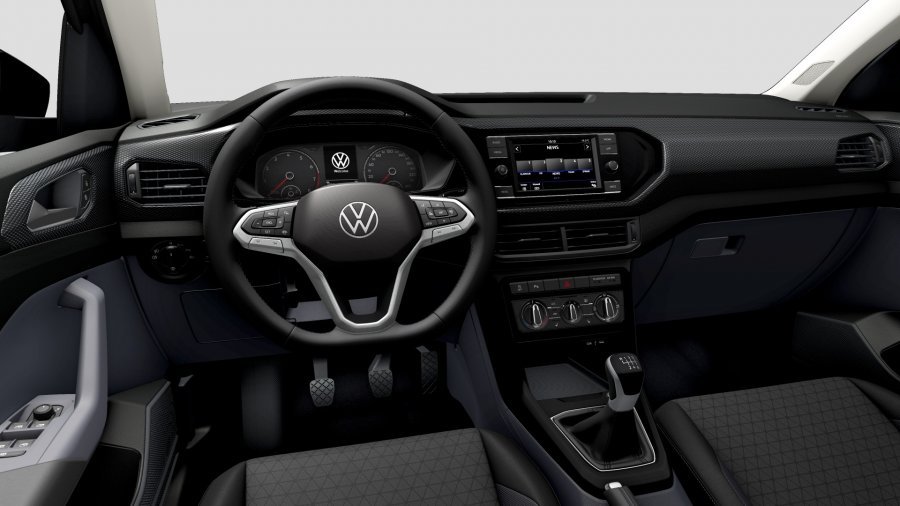 Volkswagen T-Cross, T-Cross Life 1,0 TSI 81 kW 6G, barva černá