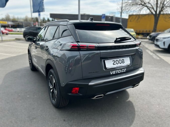 Peugeot 2008, Peugeot 2008 ALLURE Hybrid 145 e-DCS6, barva šedá