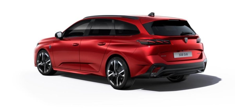 Peugeot 308, Peugeot 308 SW GT Hybrid 145 e-DCS6, barva červená