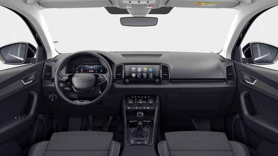 Škoda Karoq, 1,5 TSI 110 kW 6° manuální, barva černá