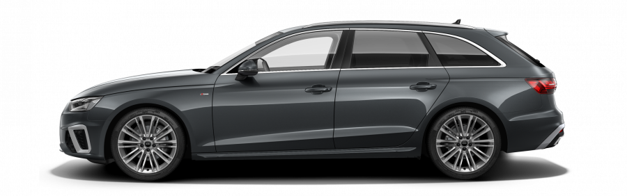 Audi A4, A4 Avant S line 40 TDI 150 kW q, barva šedá