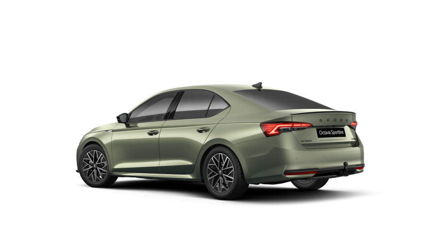 Škoda Octavia, 1,5 TSI m-HEV 110 kW 7-stup. automat., barva zelená