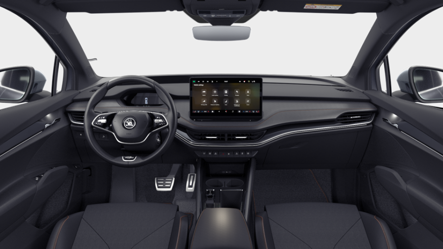 Škoda Enyaq iV, 82 kWh 210,00 kW 1-stup. automat. 4x4, barva šedá