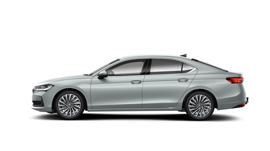 Škoda Superb, 2,0 TSI 150 kW 7° automatická DSG, barva stříbrná