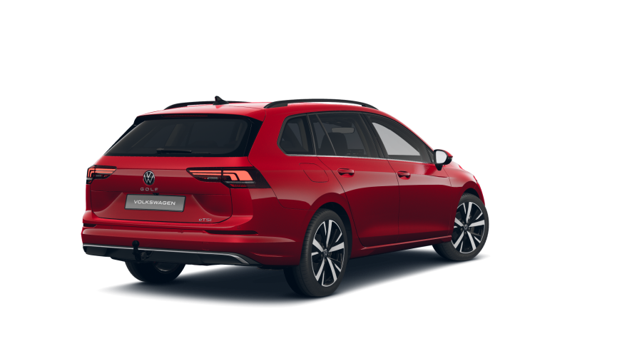 Volkswagen Golf Variant, Golf Variant Style 1,5 eTSI 7DSG mHEV, barva červená
