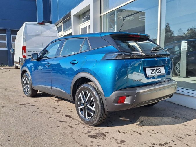 Peugeot 2008, Peugeot 2008 STYLE 1.2 TURBO 100k MAN6, barva modrá