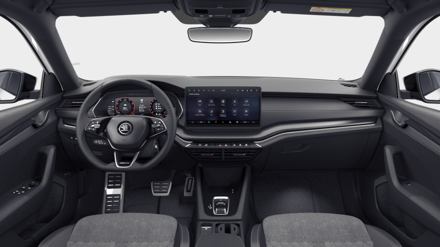 Škoda Octavia, 1,5 TSI m-HEV 110 kW 7° automatická DSG, barva bílá