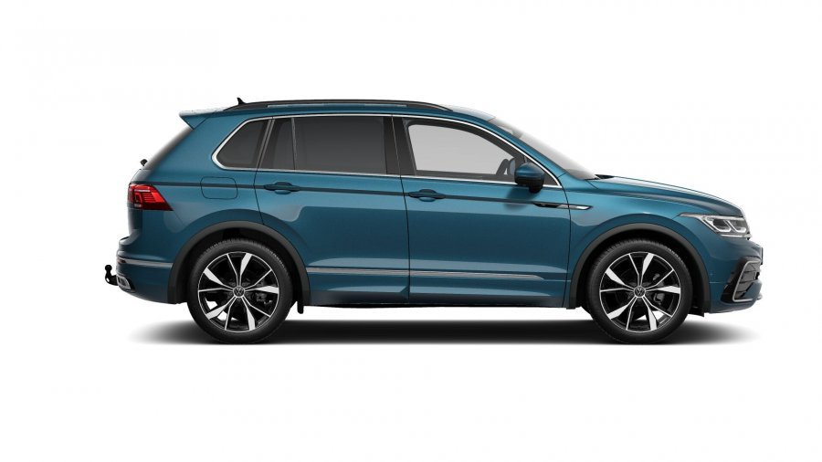 Volkswagen Tiguan, Tiguan R-Line 2,0 TDI 110 kW 4M 7DSG, barva modrá