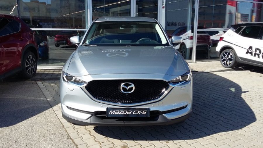 Mazda CX-5, 2,2D 150 A/T, barva stříbrná