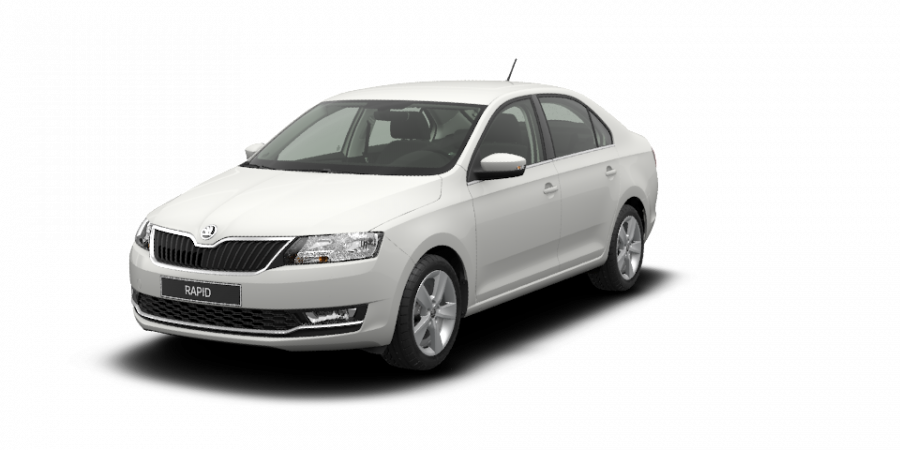 Škoda Rapid, 1,0 TSI 81 kW 6-stup. mech., barva bílá