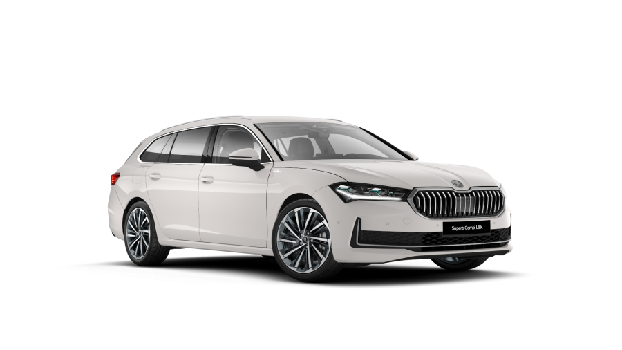 Škoda Superb, 2,0 TDI 142 kW 7° automatická DSG 4x4, barva bílá