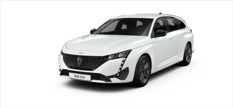 Peugeot 308, Peugeot 308 1,2 Hybrid 136 e-DCS6  SW STYL, barva bílá
