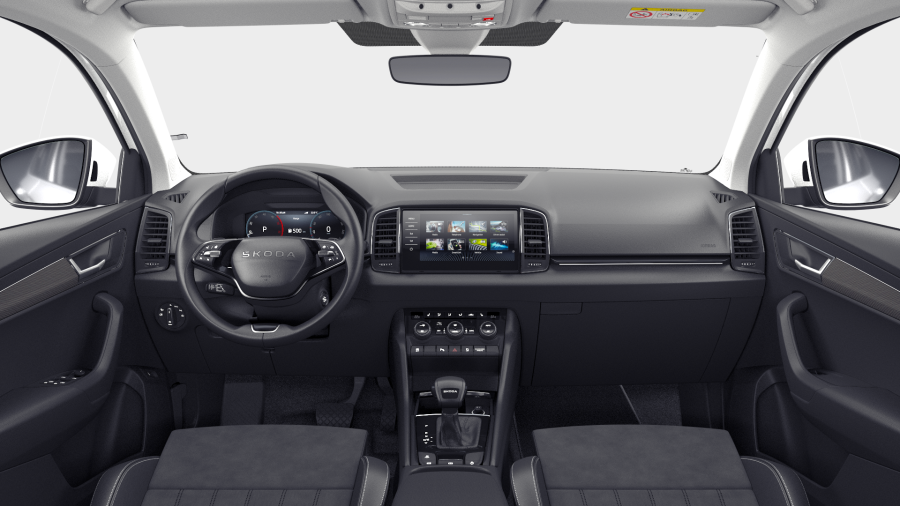 Škoda Karoq, 2,0 TDI 110 kW 7° automatická DSG, barva bílá