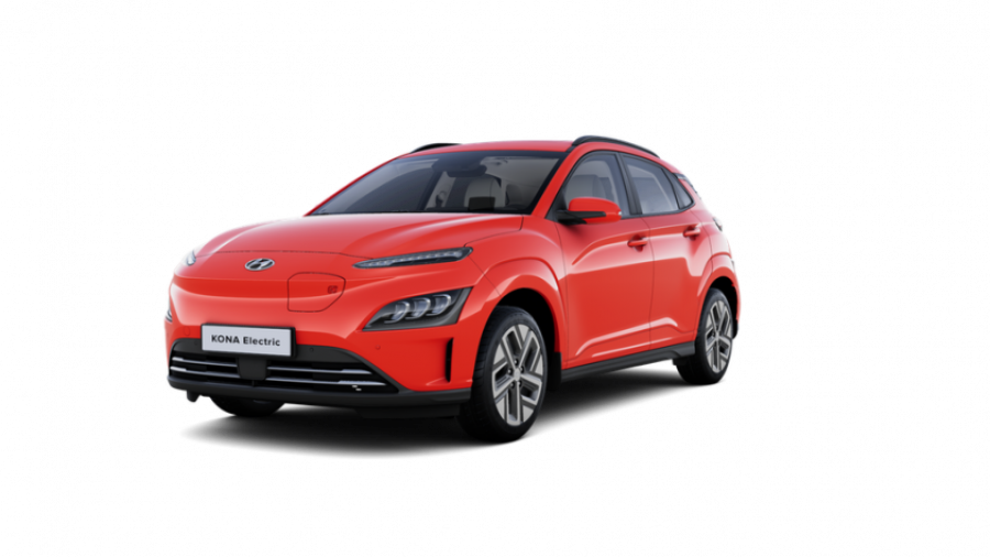 Hyundai Kona, POWER 64 kWh, barva červená