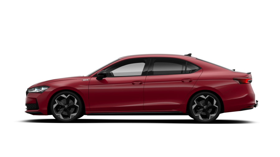 Škoda Superb, 2,0 TSI 150 kW 7-stup. automat., barva červená