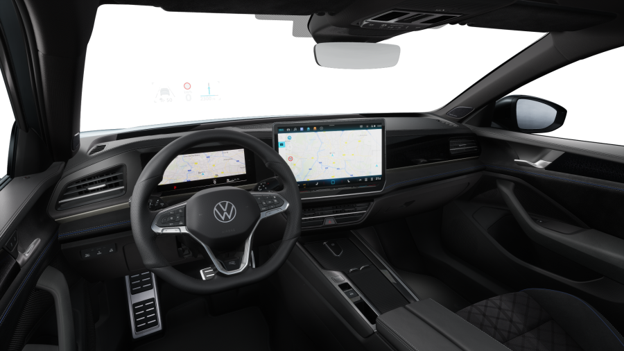 Volkswagen Passat, Passat R-Line 2,0 TDI 110 kW, barva stříbrná