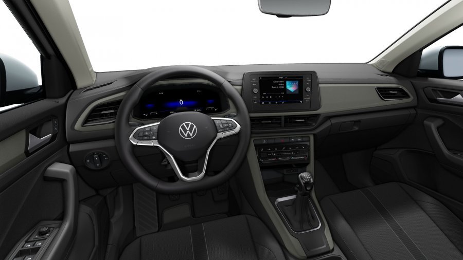 Volkswagen T-Roc, T-Roc Life 1,0 TSI 81kW 6G, barva bílá