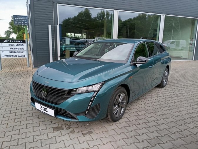 Peugeot 308, Peugeot 308 SW STYLE Hybrid 145 e-DCS6, barva modrá