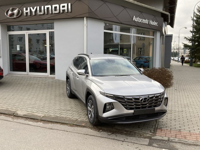 Hyundai Tucson, 1,6 T-GDI MHEV 110 kW (95 NAT mild hybrid) 7 st. DCT, barva stříbrná