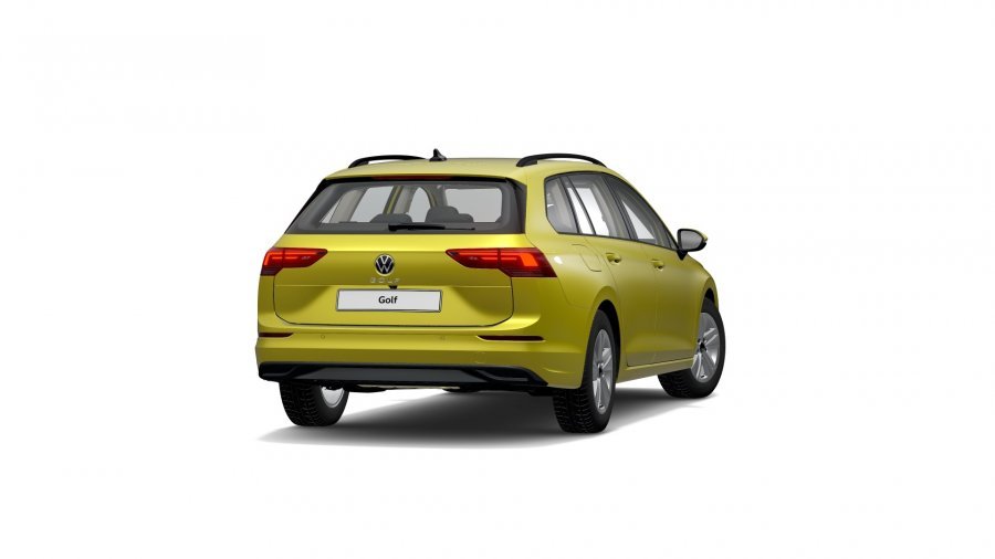 Volkswagen Golf Variant, Golf Variant Life 1,0 TSI 6G, barva žlutá
